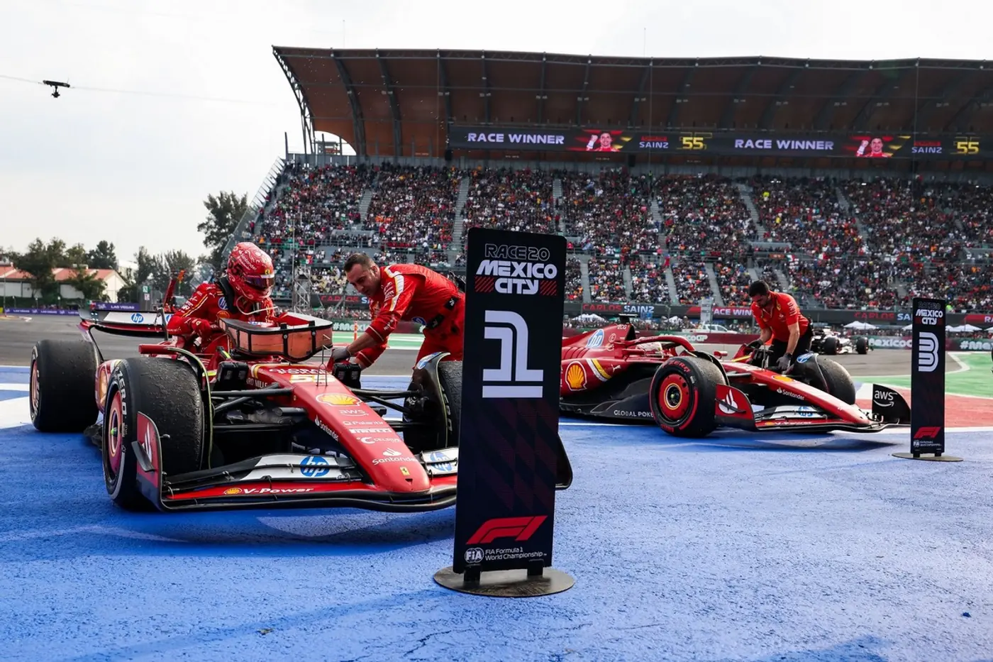 Гран-при Мексики: Ferrari обходит Red Bull в кубке конструкторов