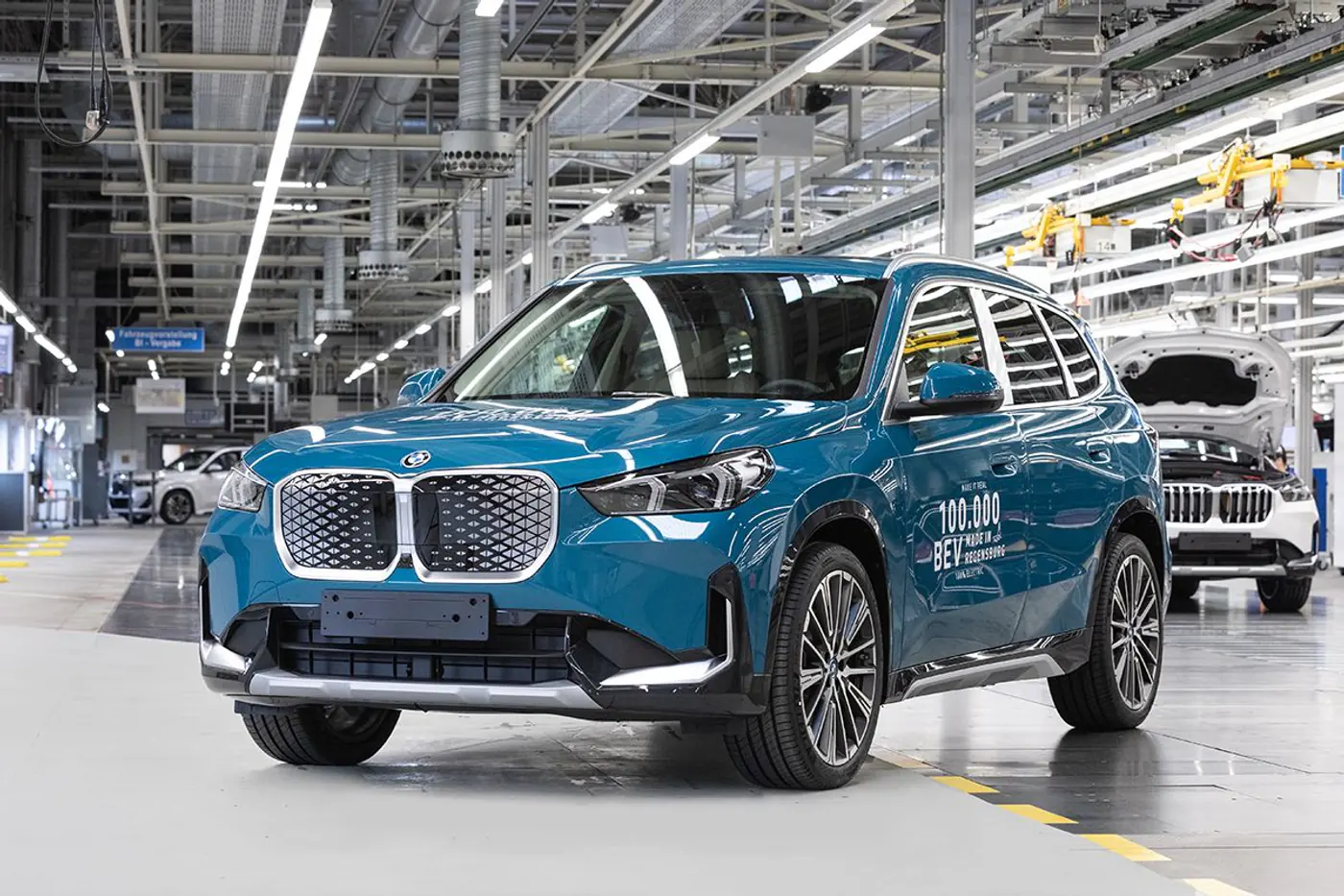 Есть рекорд! Завод BMW Group в Регенсбурге произвел 100 тыс. электрокаров