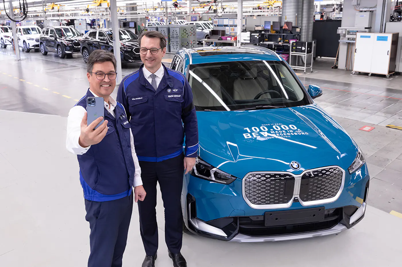Есть рекорд! Завод BMW Group в Регенсбурге произвел 100 тыс. электрокаров