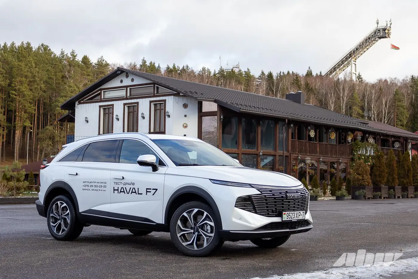 Ищем снега и зрелищ в горнолыжных центрах: путевой дневник Haval F7