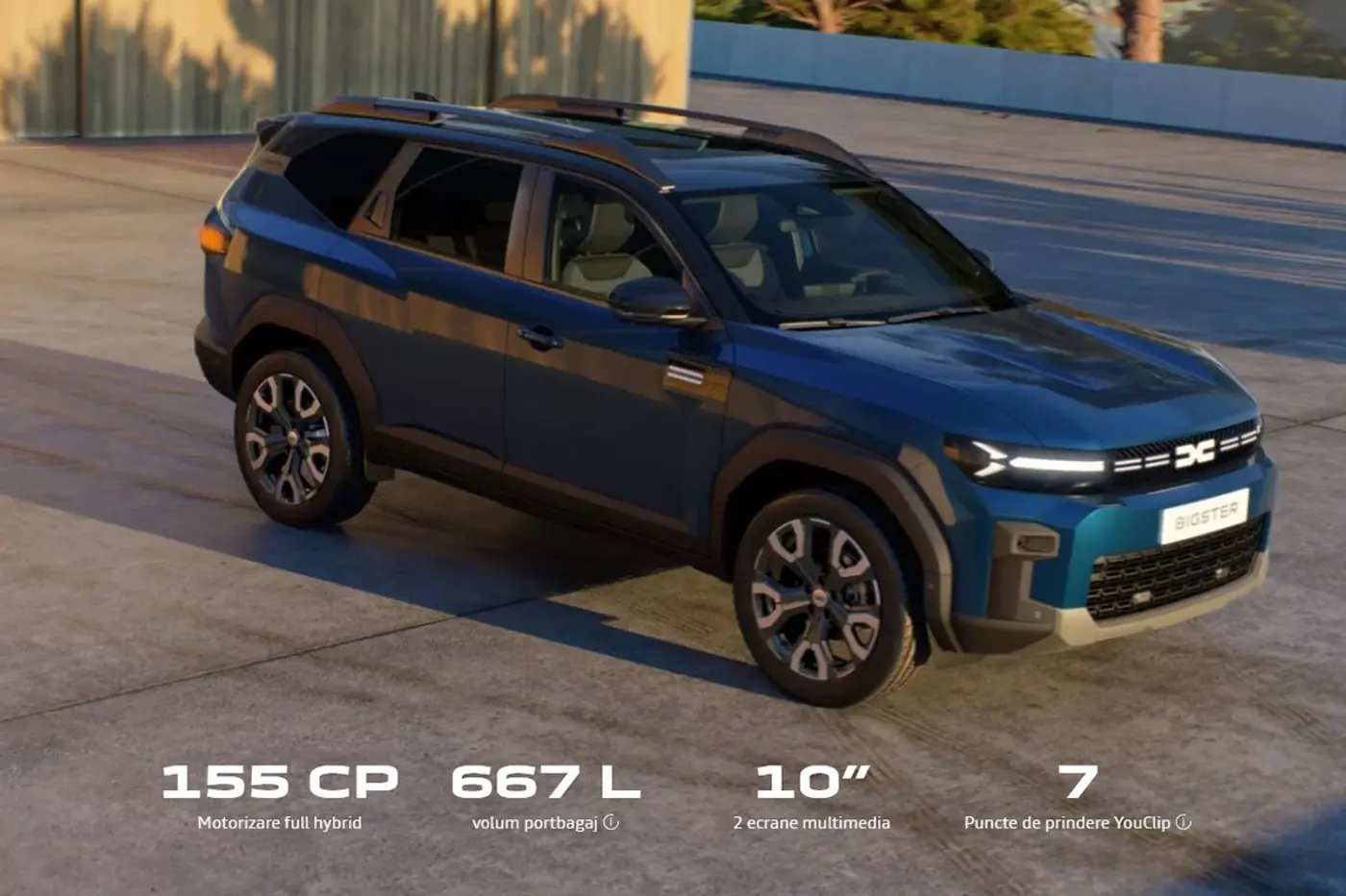 Dacia выводит свой большой кроссовер Bigster на европейский рынок