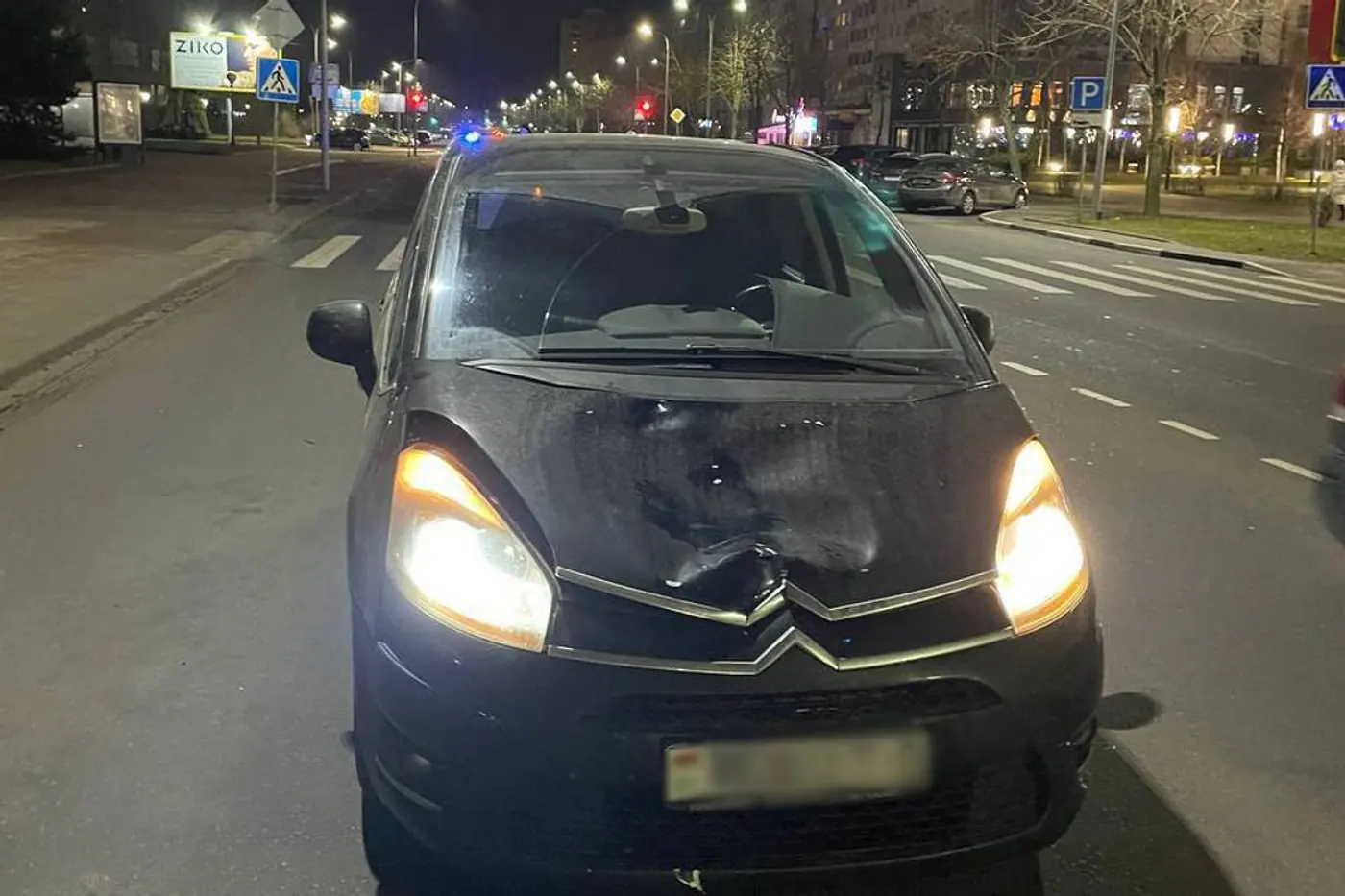 В Солигорске водитель Citroёn сбил ребенка на переходе