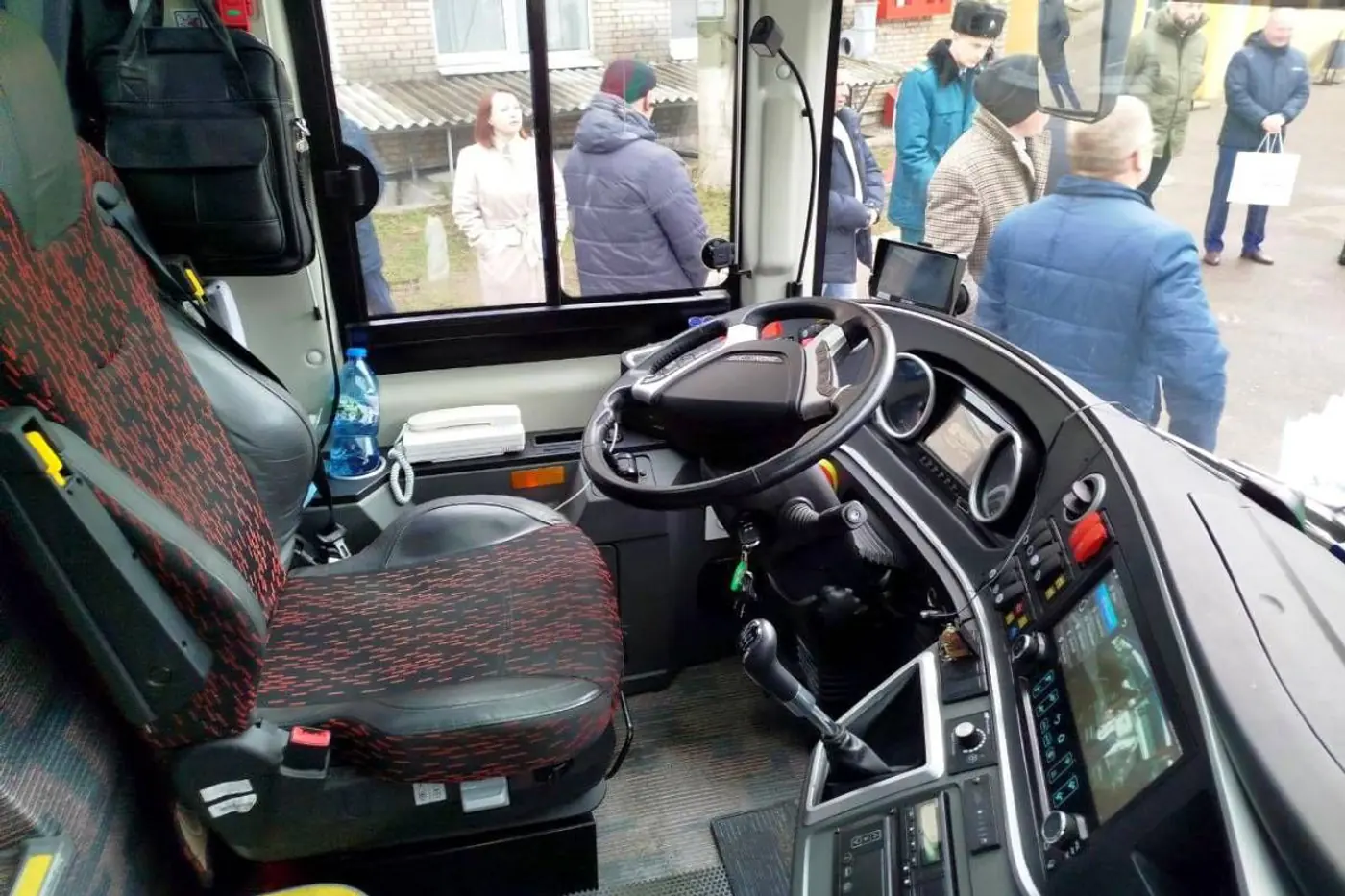 В Гродно презентовали новые автобусы для работы на минском направлении