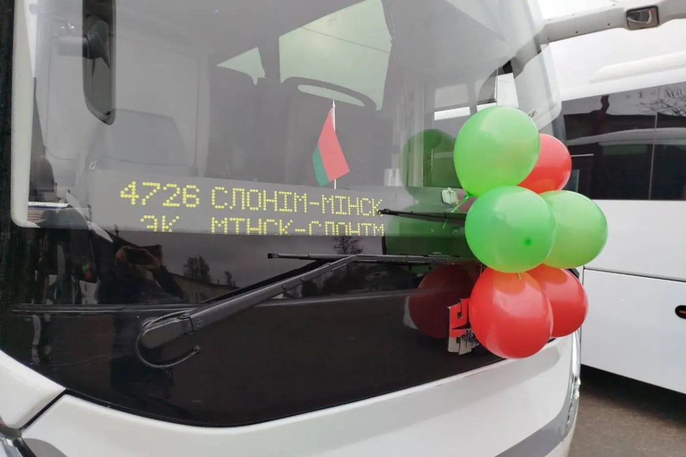 В Гродно презентовали новые автобусы для работы на минском направлении