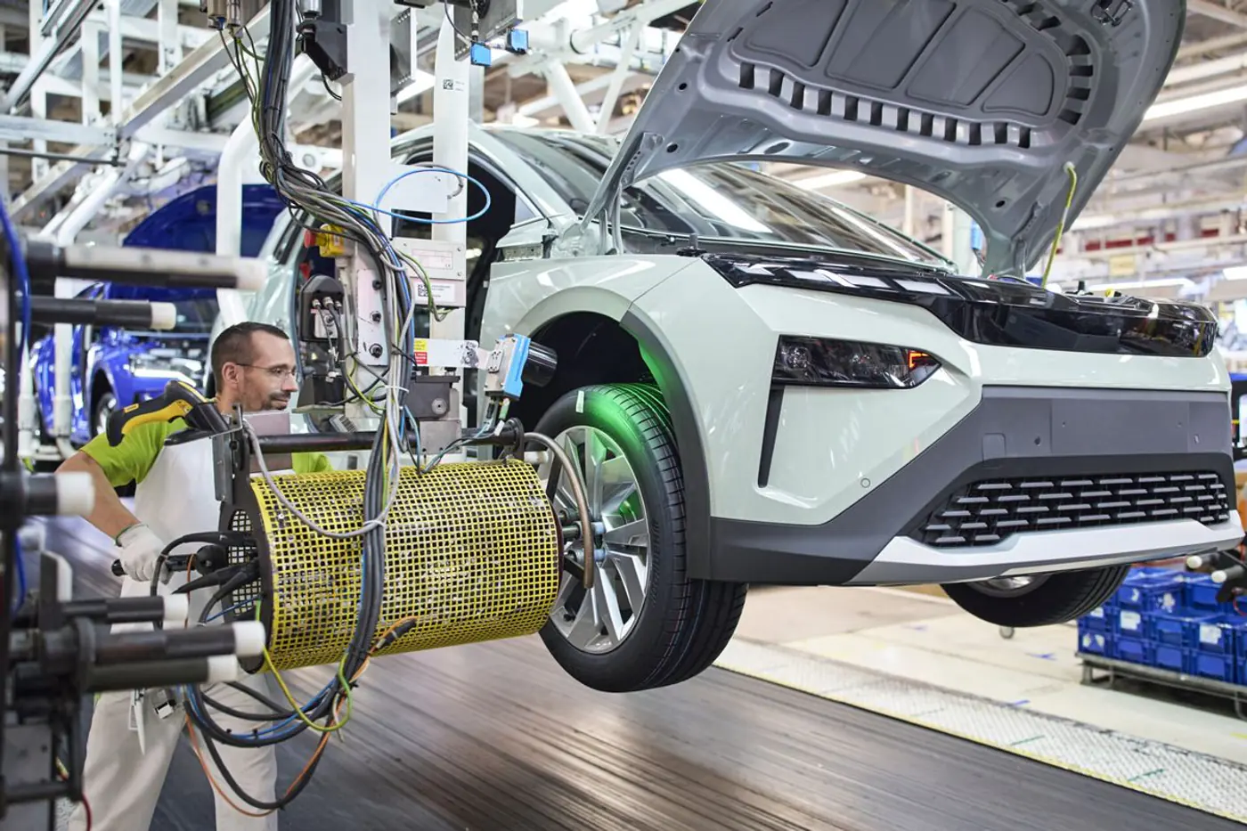 Skoda увеличила выпуск Elroq до 600 единиц в день