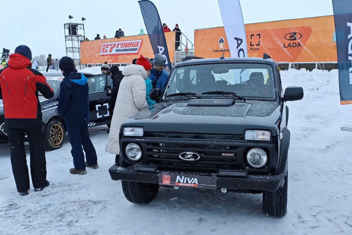 Спортивные версии LADA Iskra и LADA Nivа приняли участие в «Гонке чемпионов» в Тольятти