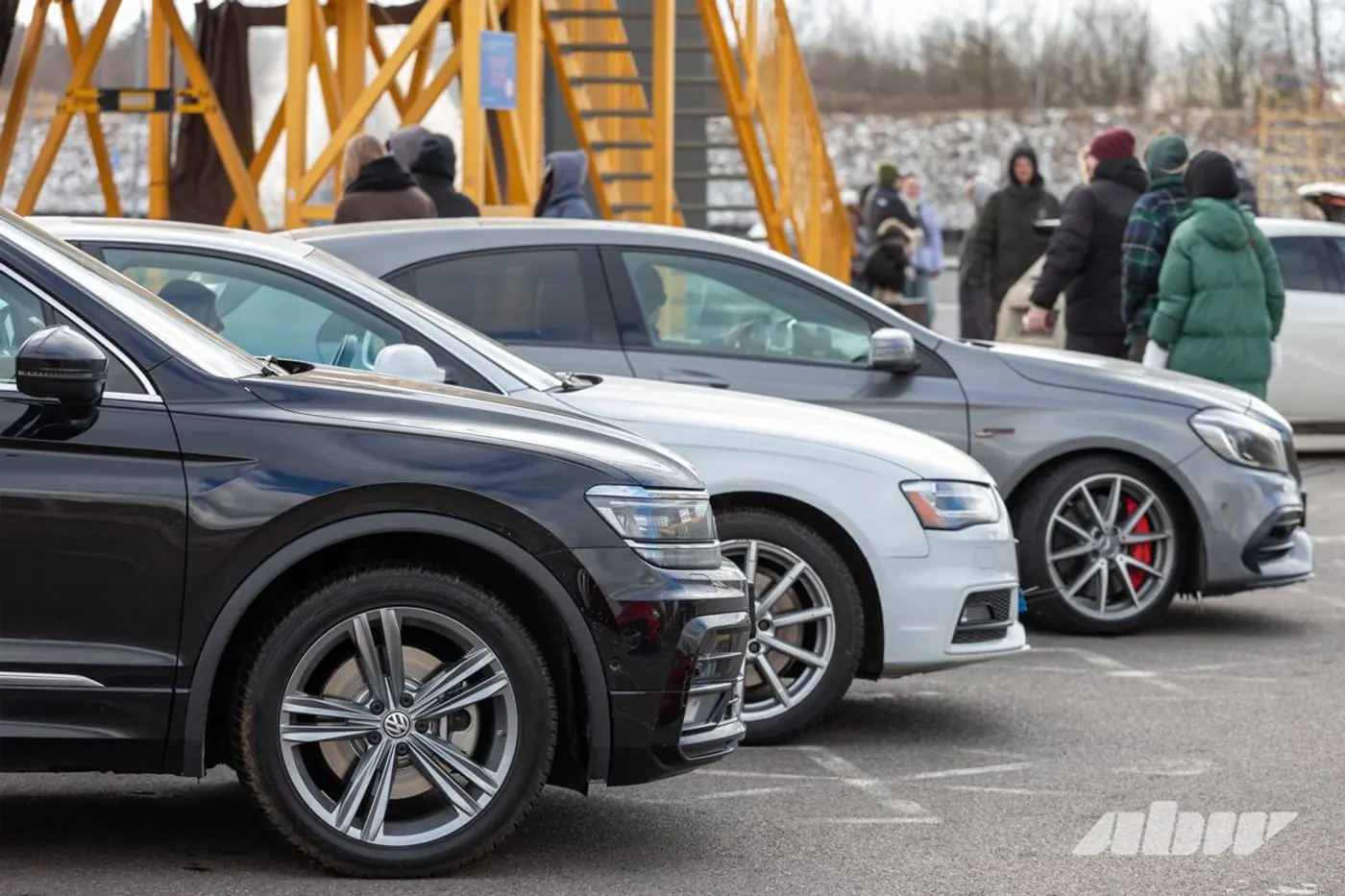 Гонки на дизельном Golf: напугали Impreza, удирали от Tiguan