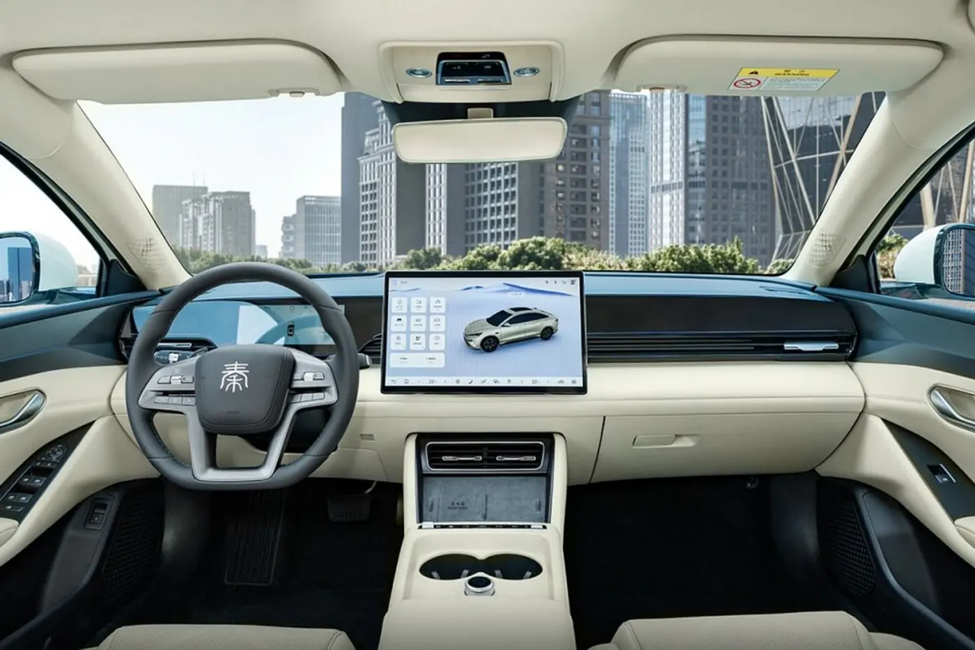 Показан новый электрический седан BYD Qin L EV
