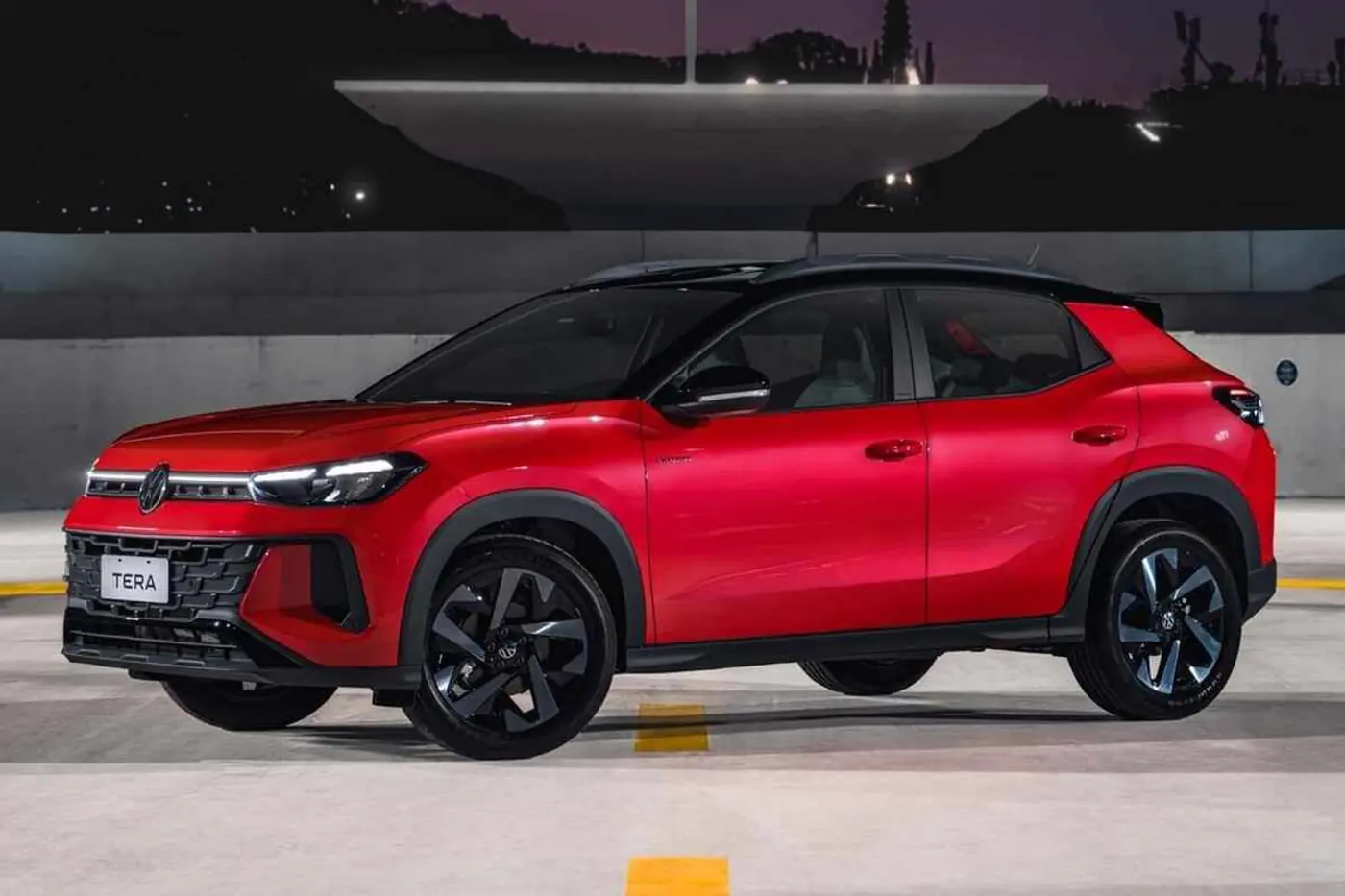 Недорогой кроссовер Volkswagen Tera показали на карнавале в Бразилии