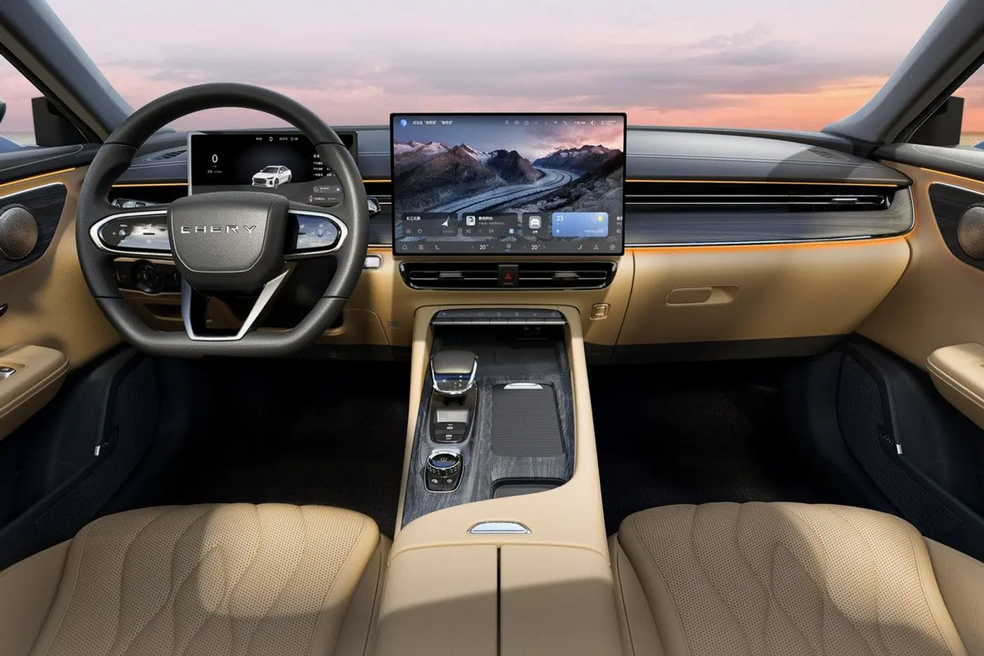 В Китае дебютировал обновленный седан Chery Arrizo 8