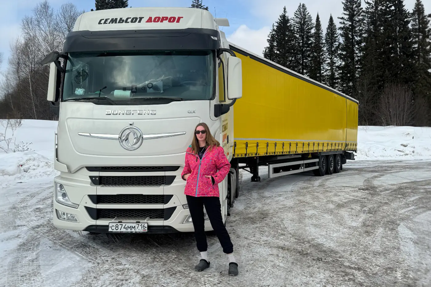 Из модели в дальнобойщицы: каково быть девушкой в мужском автомире
