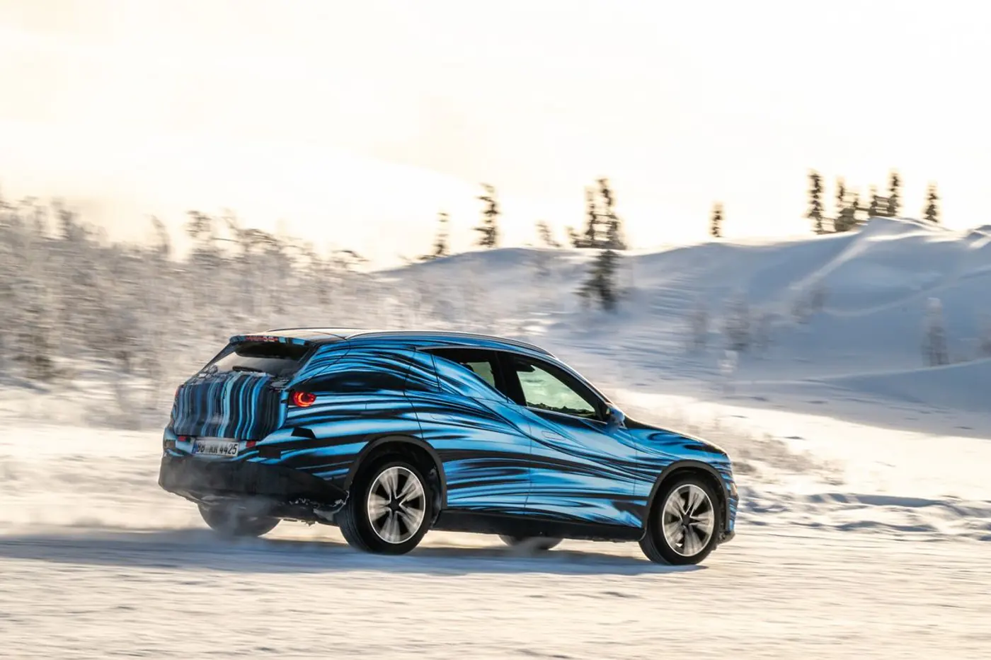 Электрические Alpine A390 и Mercedes GLC прошли испытание холодом