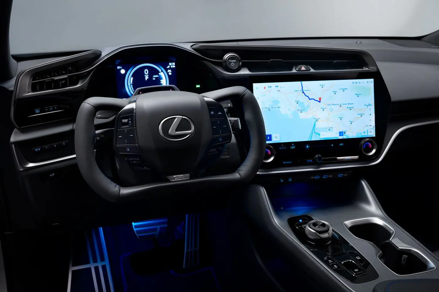 Обновленный кроссовер Lexus RZ получил руль «по проводам»