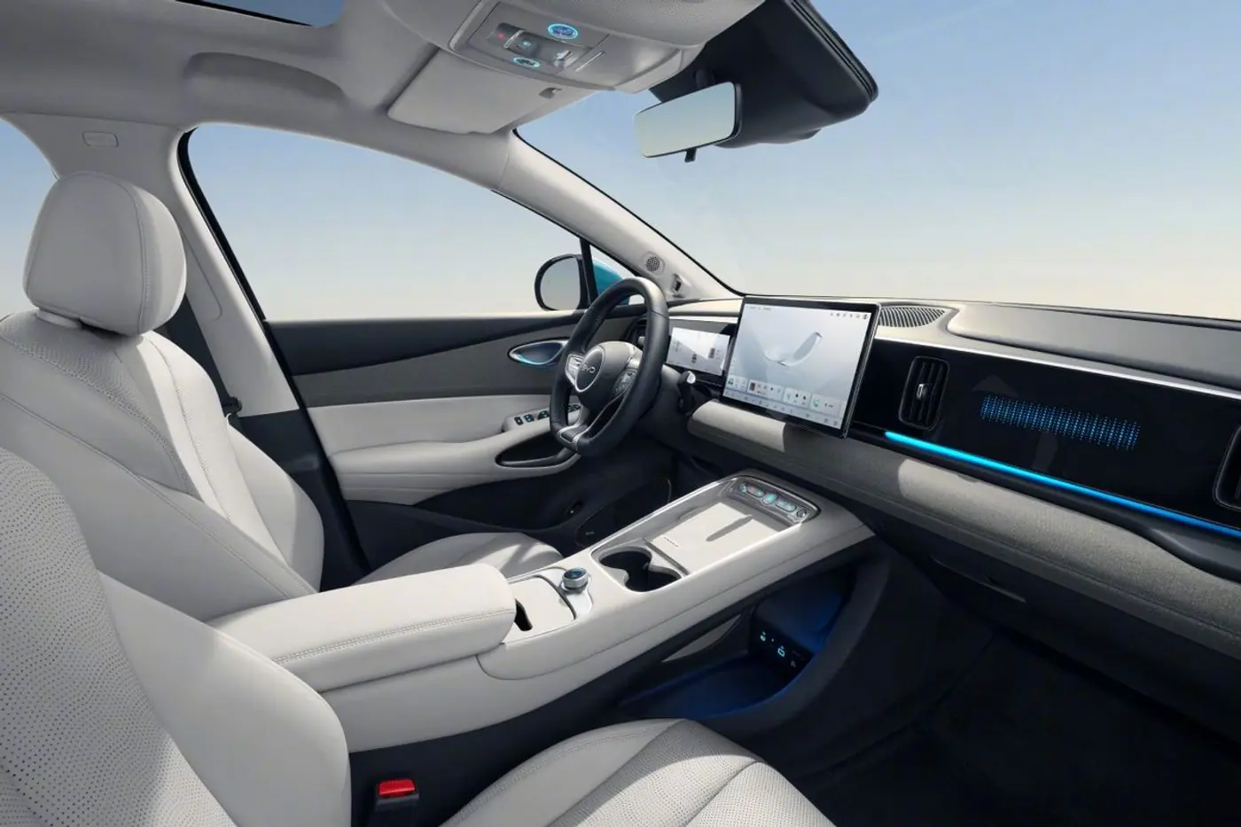 Кроссовер BYD Sealion 05 EV рассекречен полностью