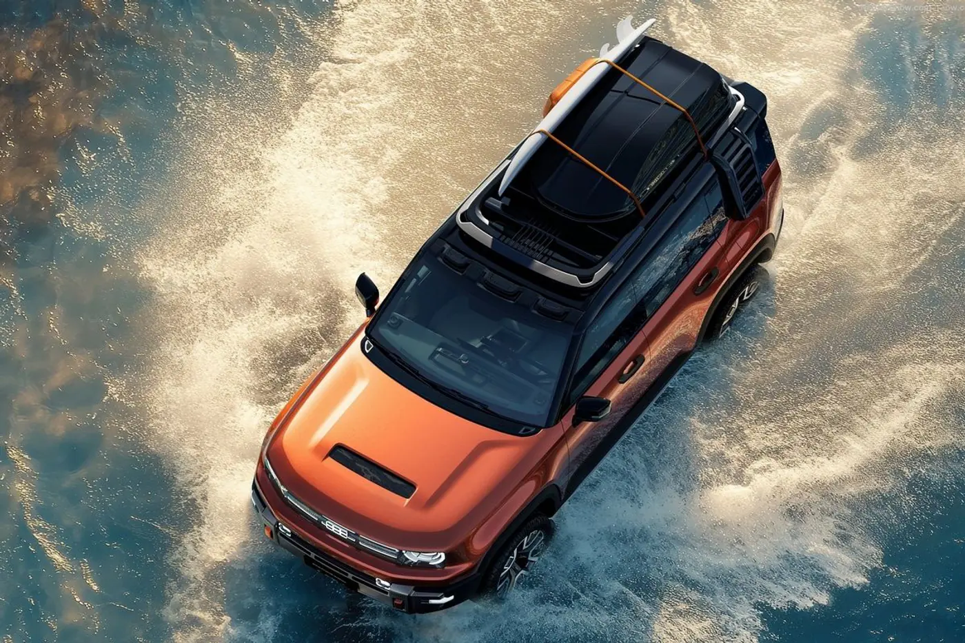 Geely Galaxy Cruiser: брутальный вид и новая батарея