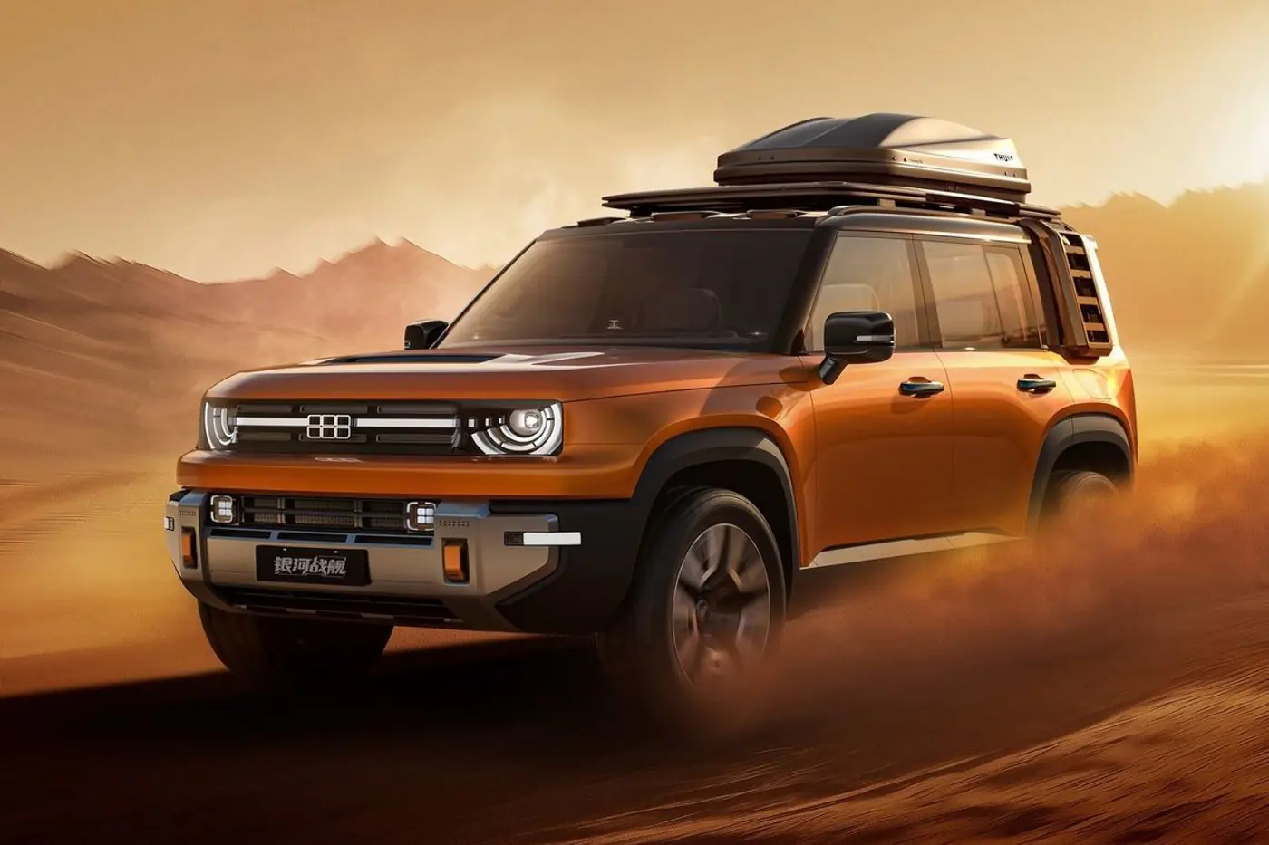 Geely Galaxy Cruiser: брутальный вид и новая батарея