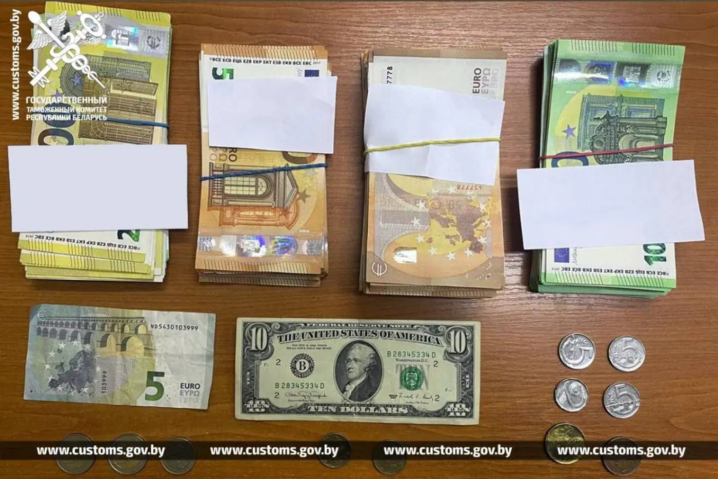 Пассажирка по-хитрому везла через границу €32 000, но просчиталась
