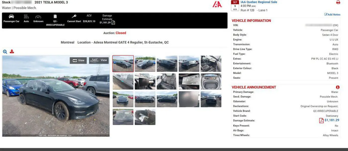 Это наша Tesla! Вот как «утопленница» из Канады стала ярким проектом