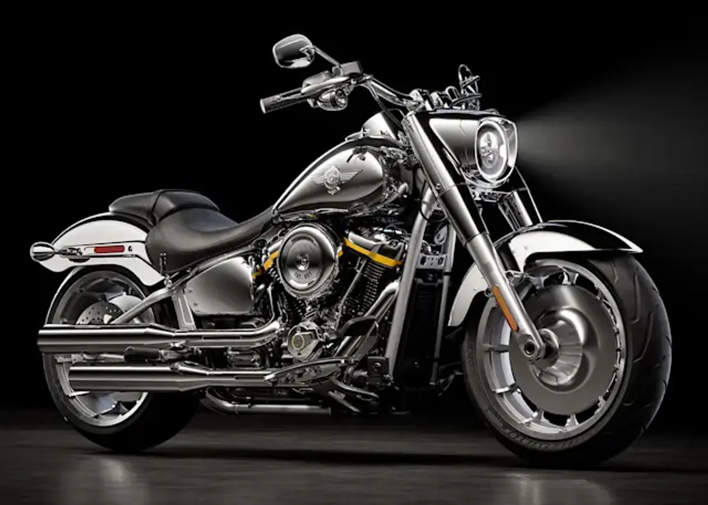 Harley-Davidson выпустил лимитированную серию Fat Boy Grey Ghost