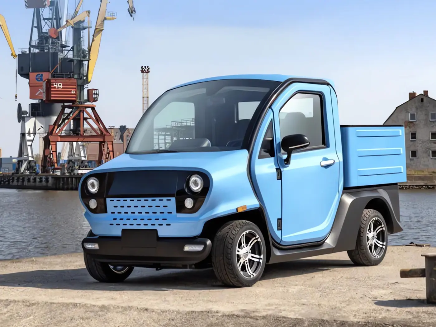 «Автотор» будет выпускать электропикап EONYX Profi и фургон на его базе