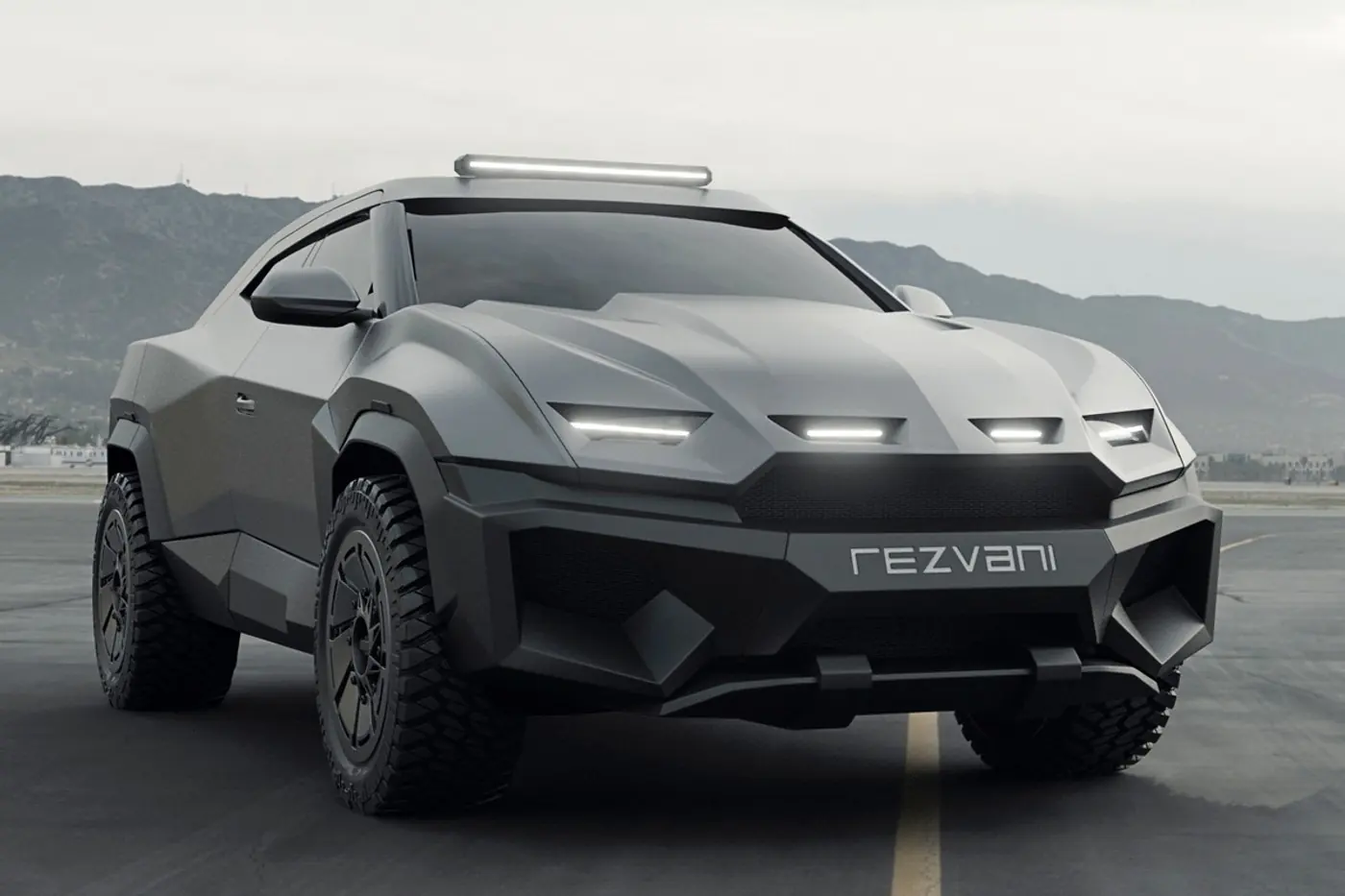 Rezvani Knight: бронированный «костюм» для Lamborghini Urus