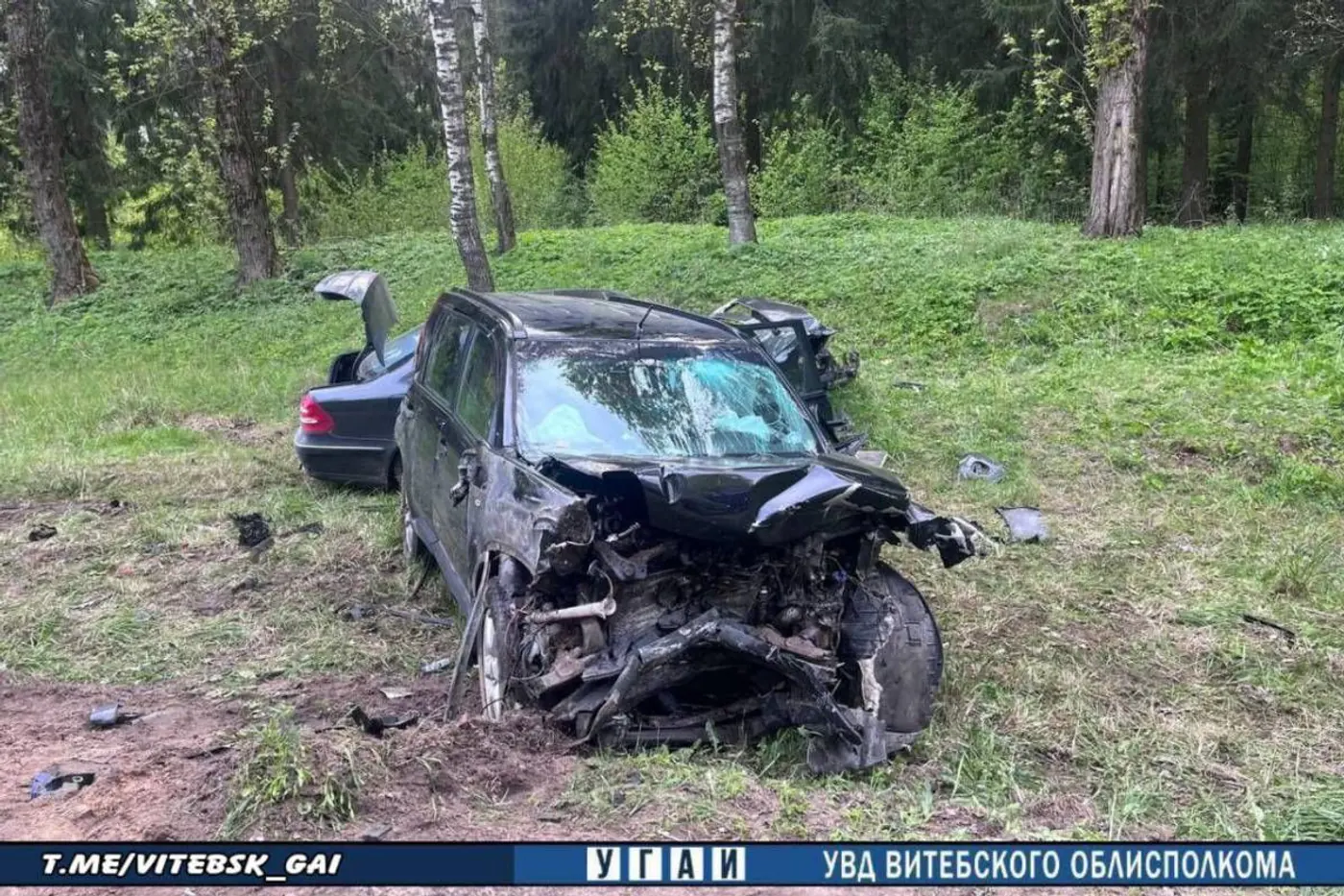 Водитель пошел на обгон в запрещенном месте и устроил аварию с четырьмя пострадавшими