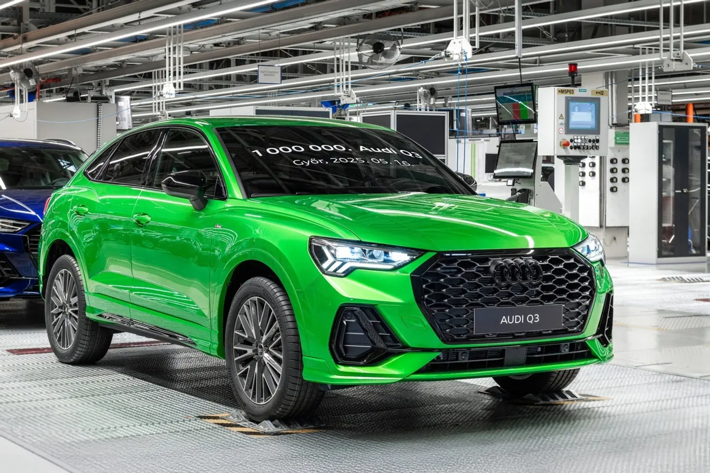 На заводе Audi в Венгрии произведен миллионный кроссовер Q3