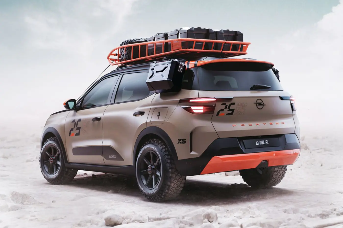 Электрические кроссоверы Opel: «вездеходная» Frontera и раллийная Mokka