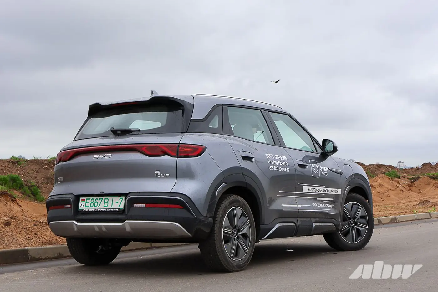 Электрический кроссовер по цене Vesta SW Cross: тест-драйв BYD Yuan Up