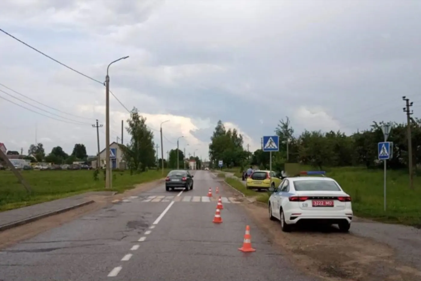 Случай в Логойске: семилетний мальчик пострадал на пешеходном переходе