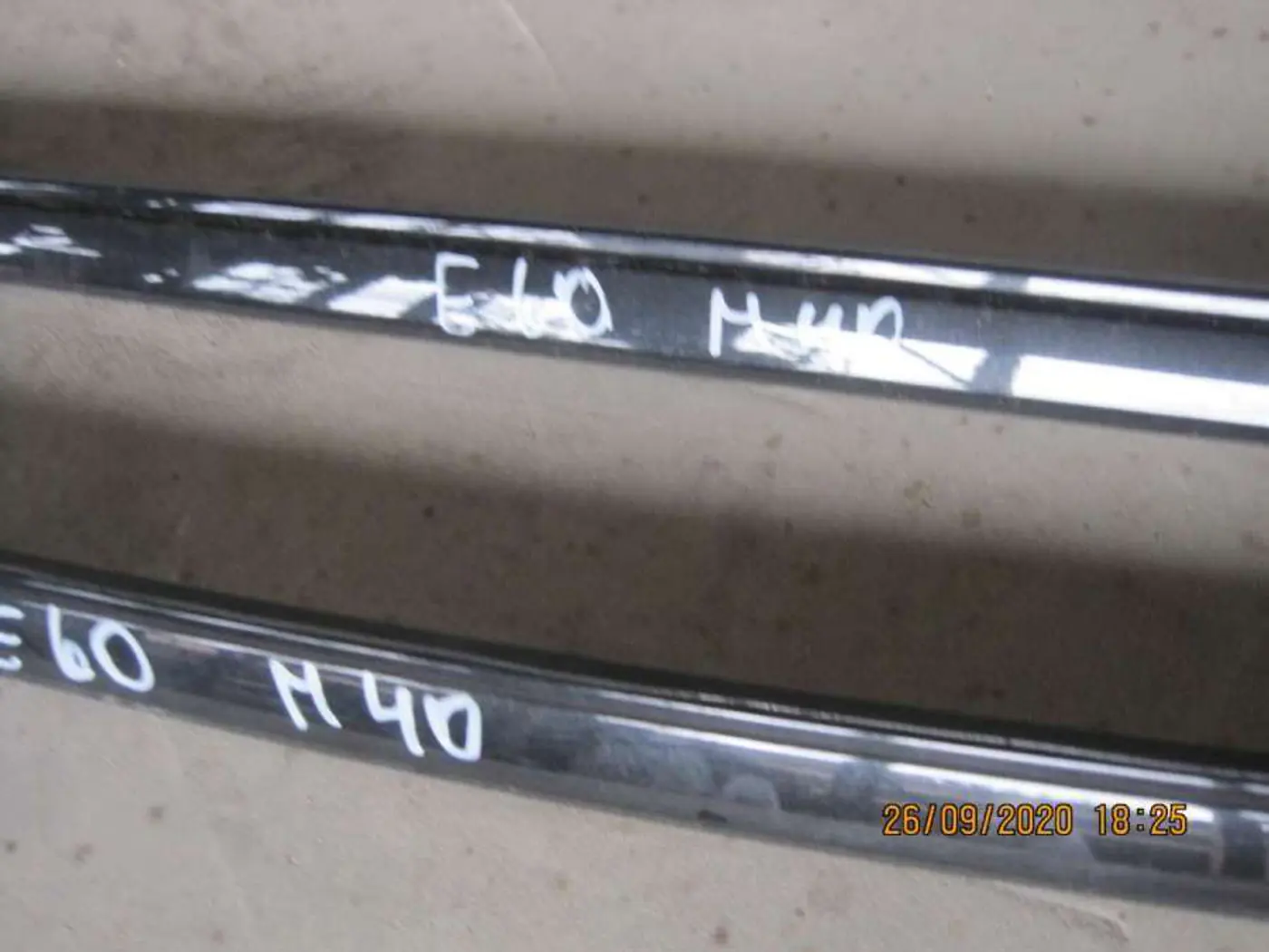 Молдинг крыши к BMW 5 2008