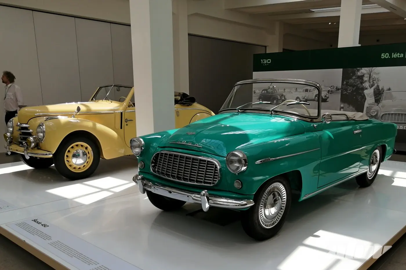 130-летие Skoda: побывали на юбилейной выставке в заводском музее марки