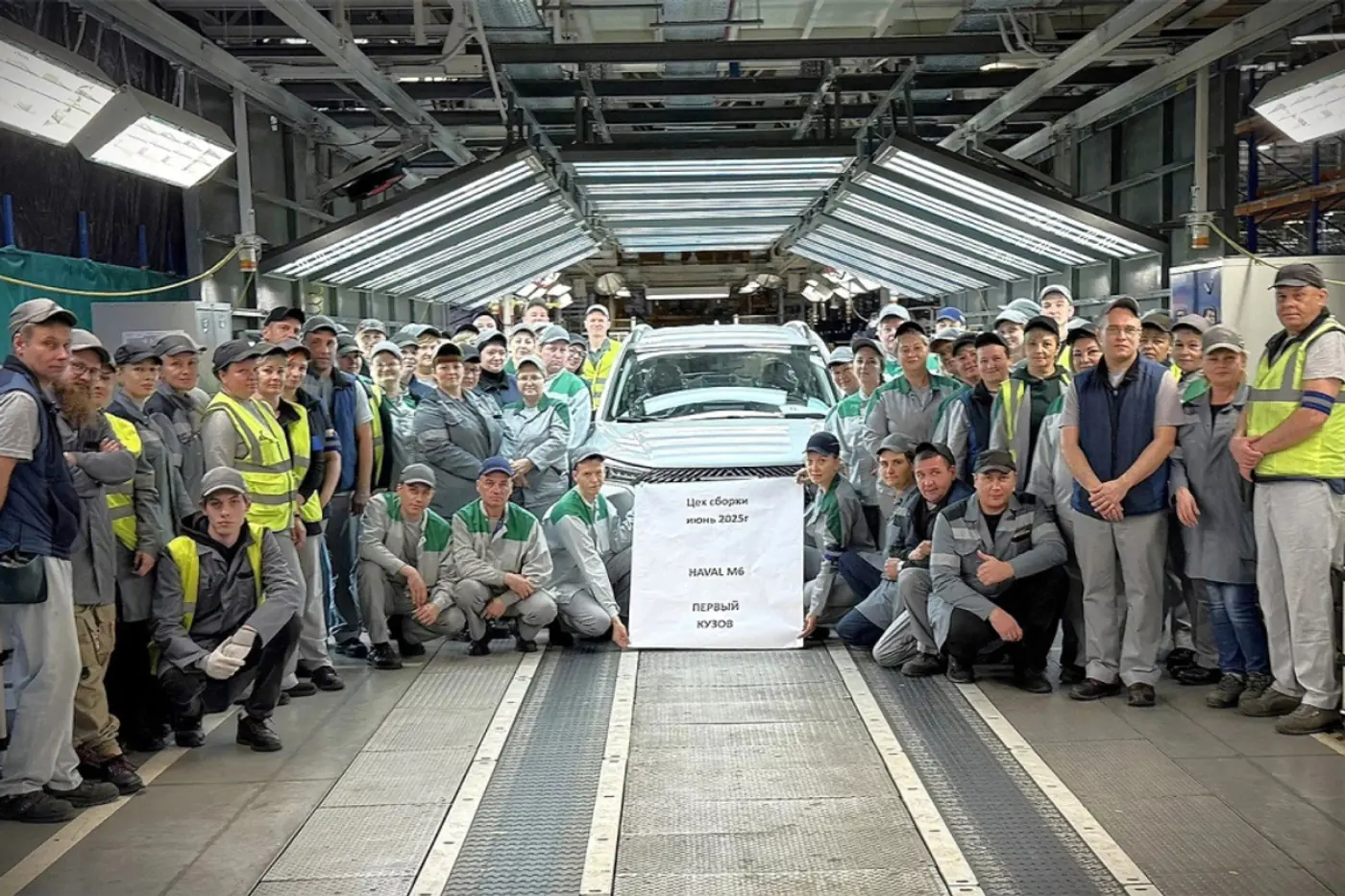 Калужский завод переходит на полный цикл сборки Haval M6