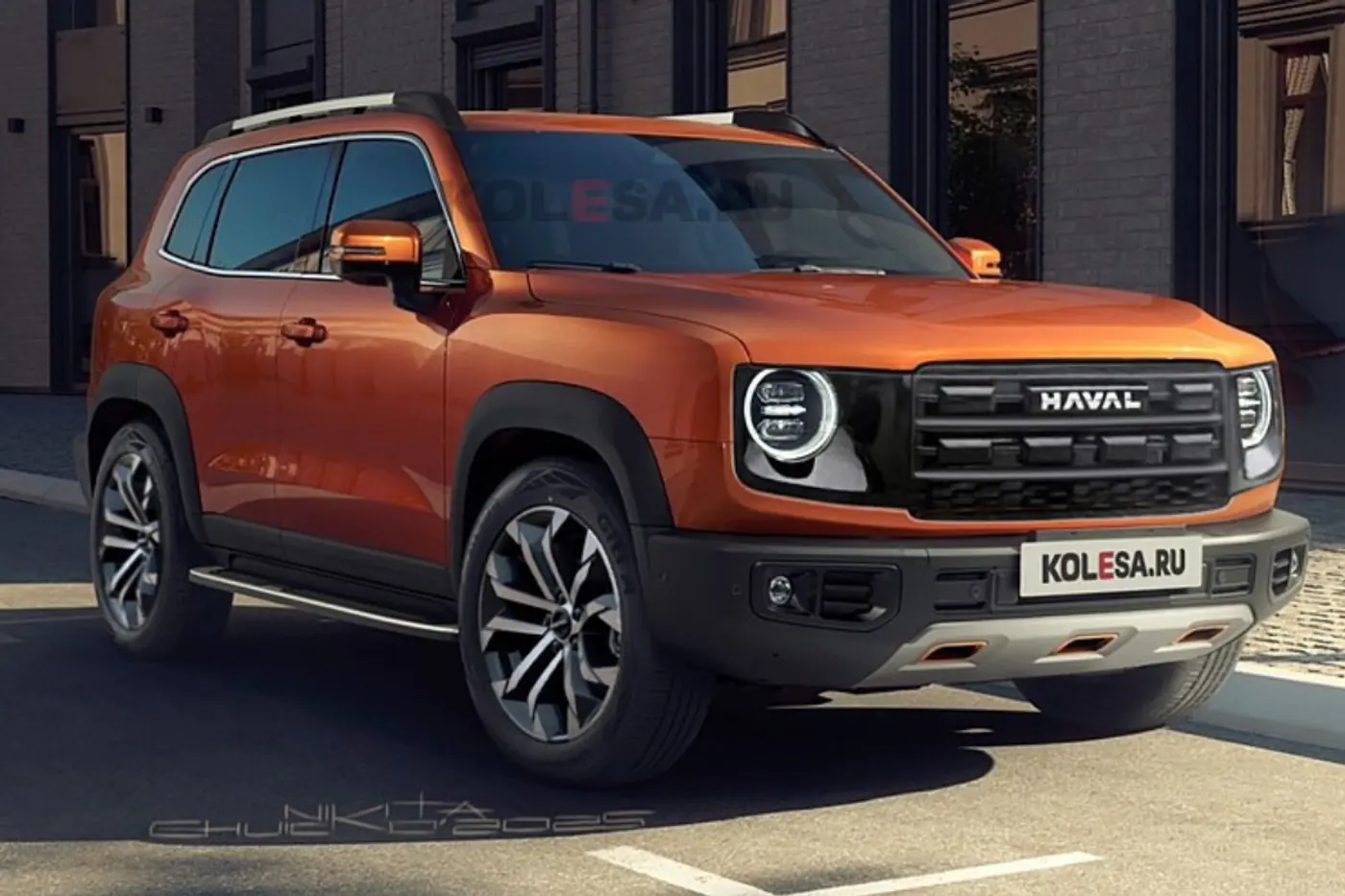 Haval Dargo 2025: первые изображения обновленного кроссовера