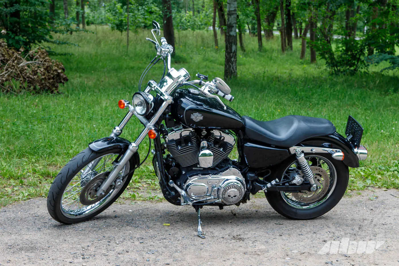 «Тянет, как паровоз». Отзыв владельца Harley-Davidson XL1200 Custom Sportster
