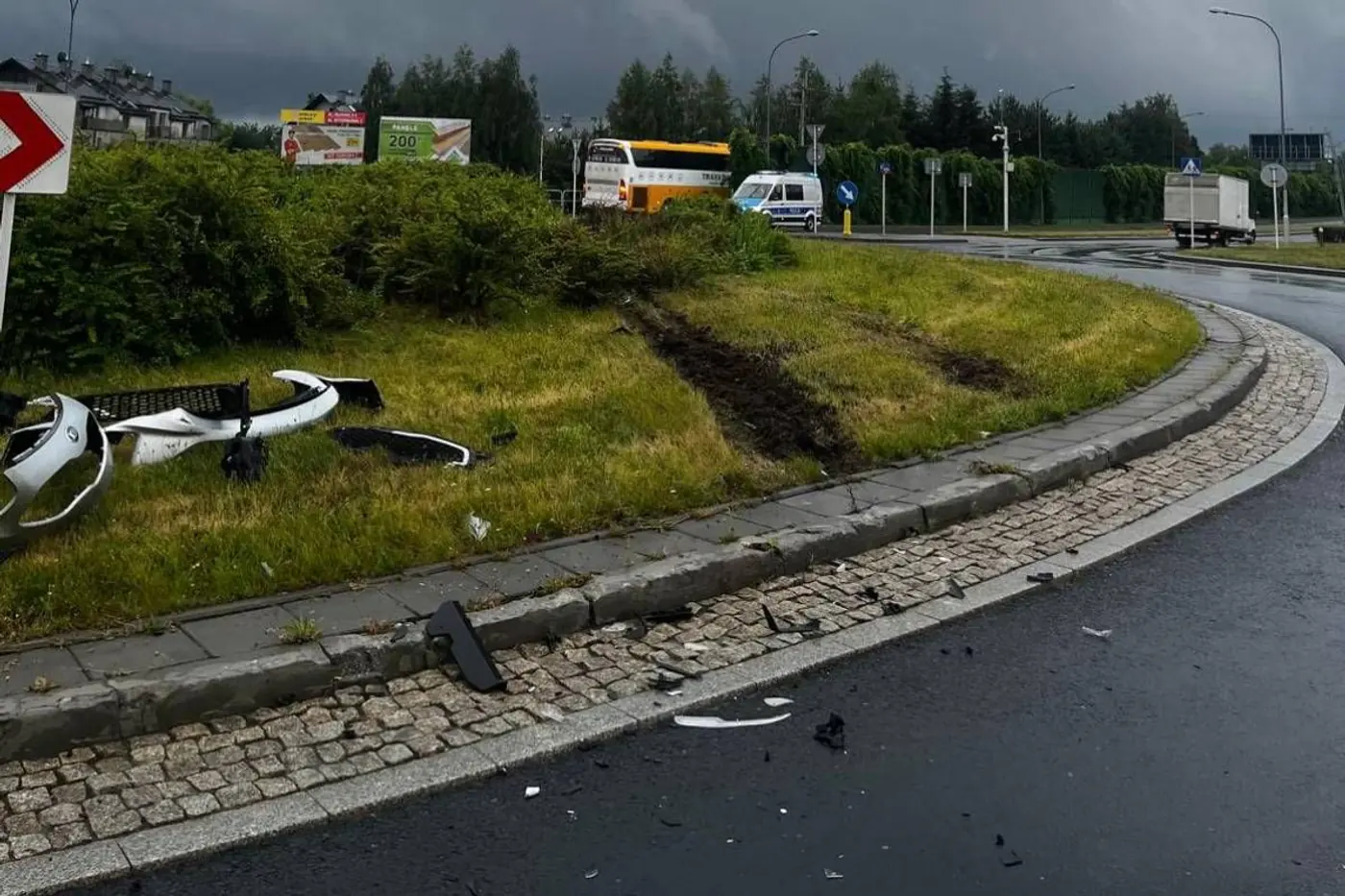 Автобус с 60 белорусами попал в аварию в Польше