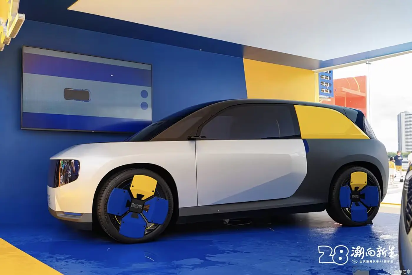 По принципу LEGO: SAIC-GM представил очень яркий концепт GEN-Z Exploration