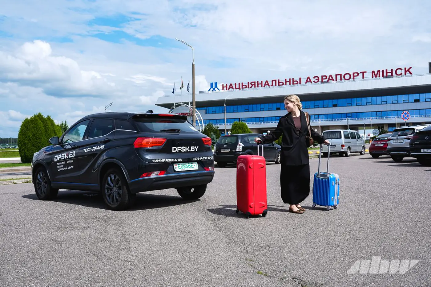 До аэропорта и обратно – как такси: проверяем запас хода электрокроссовера DFSK E3