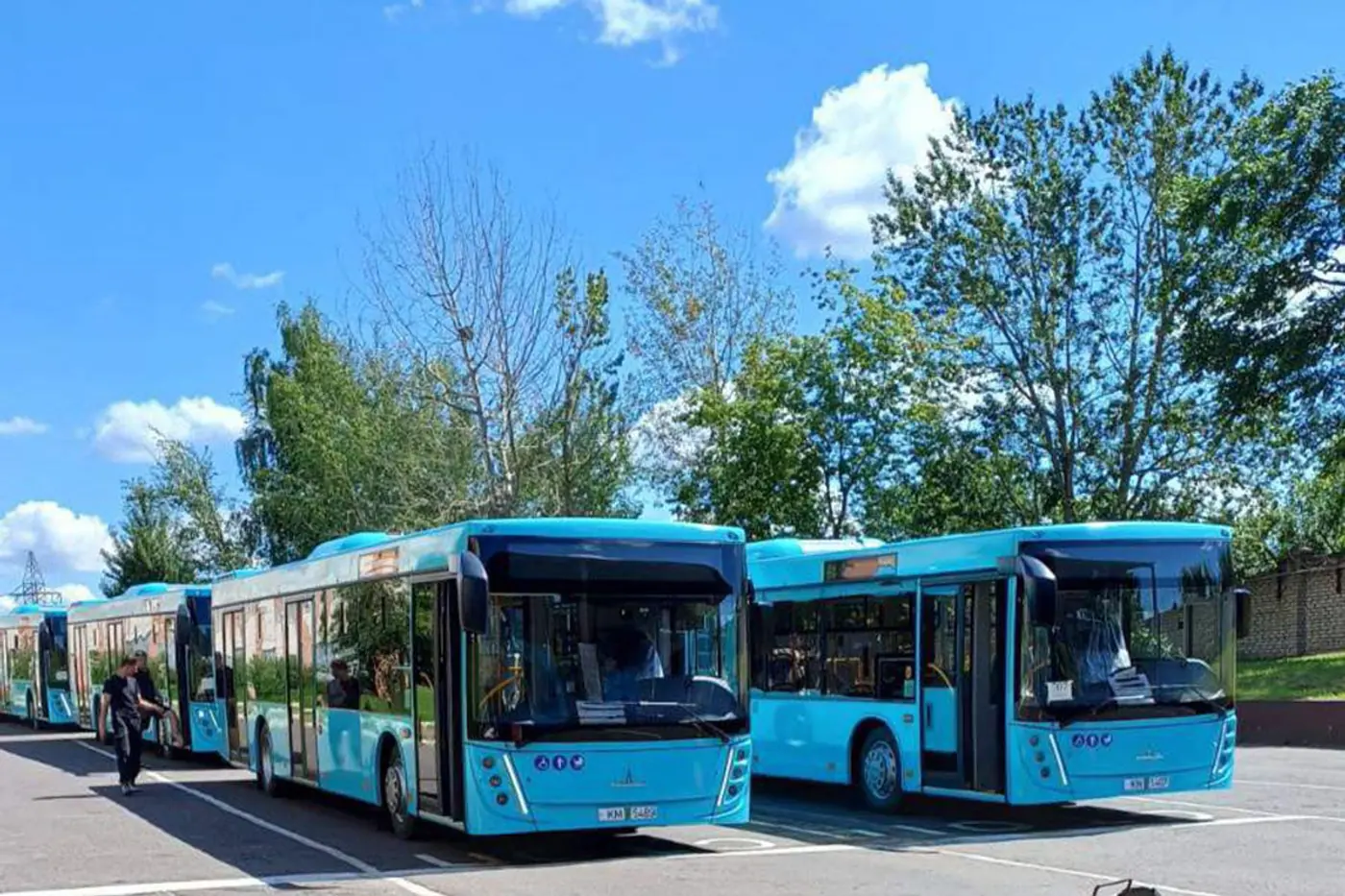 Автопарки Витебской области пополнили 14 новых автобусов МАЗ