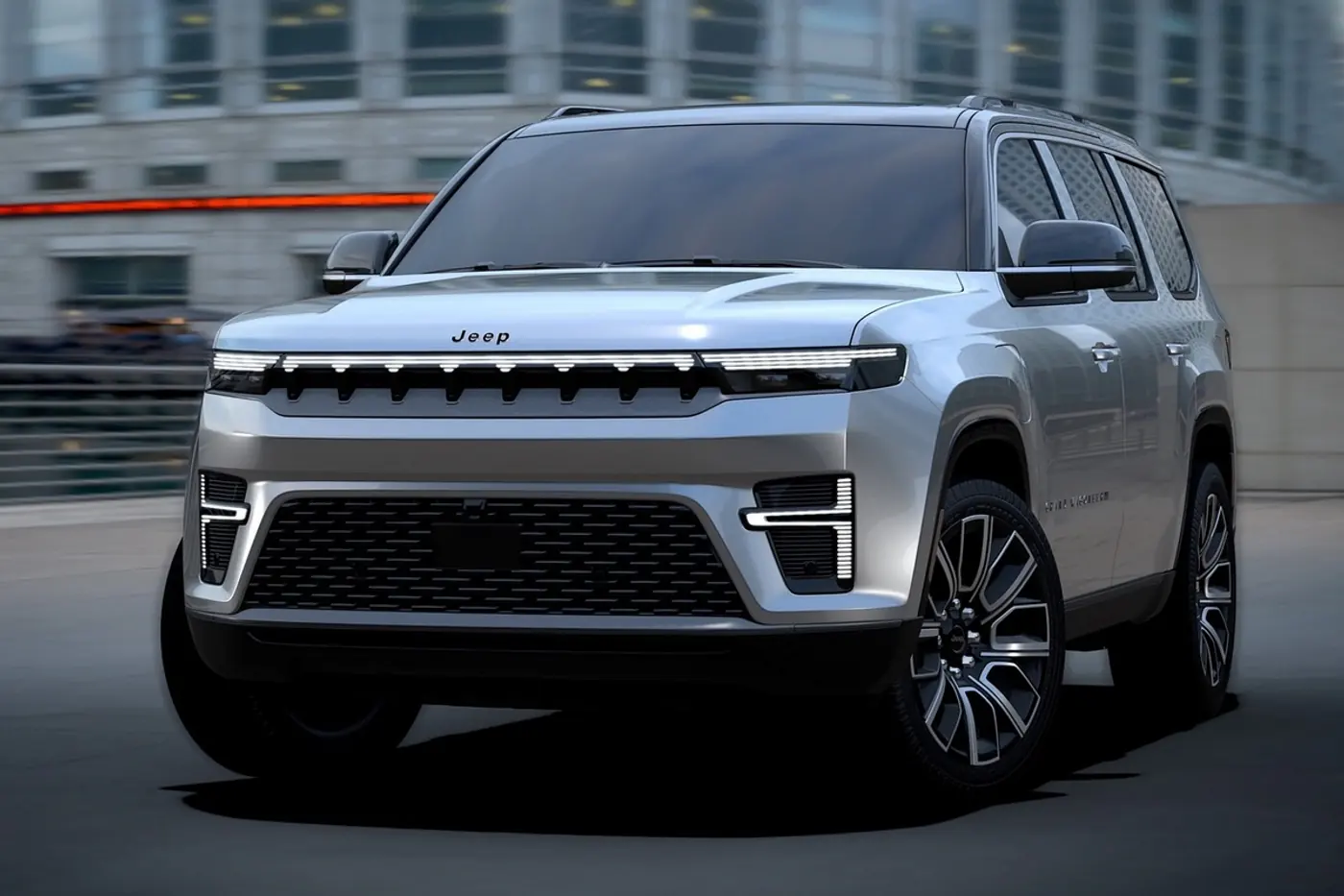 Обновленный Jeep Grand Wagoneer показал лицо