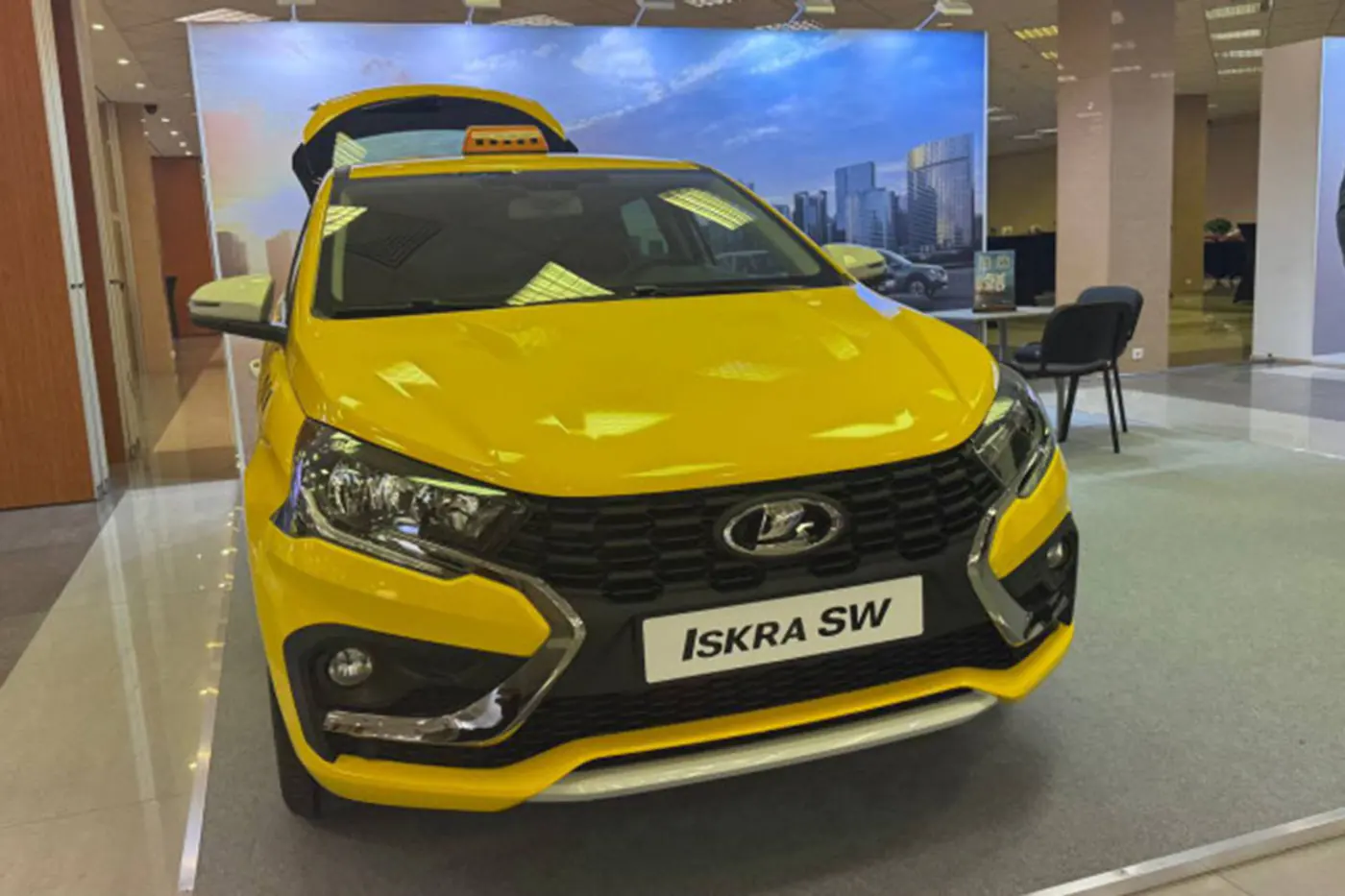 АВТОВАЗ показал, как выглядит LADA для таксистов