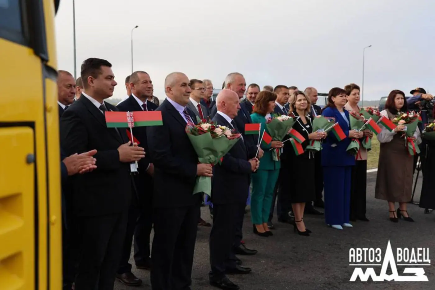 В Брестскую область отправили крупную партию техники МАЗ – что в нее входит