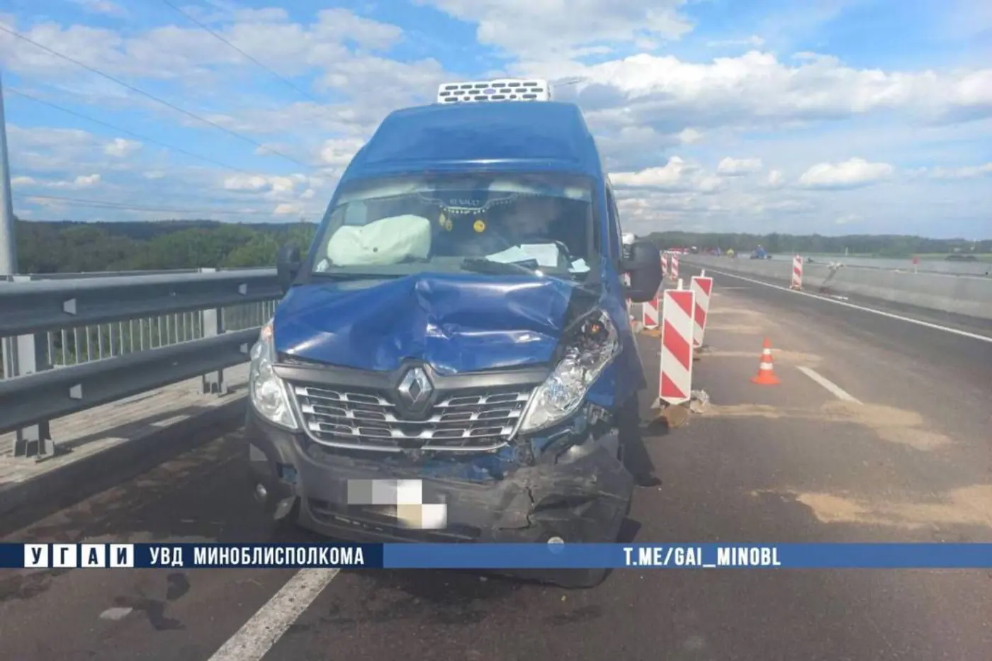 ГАИ рассказала, из-за чего была заблокирована трасса М1