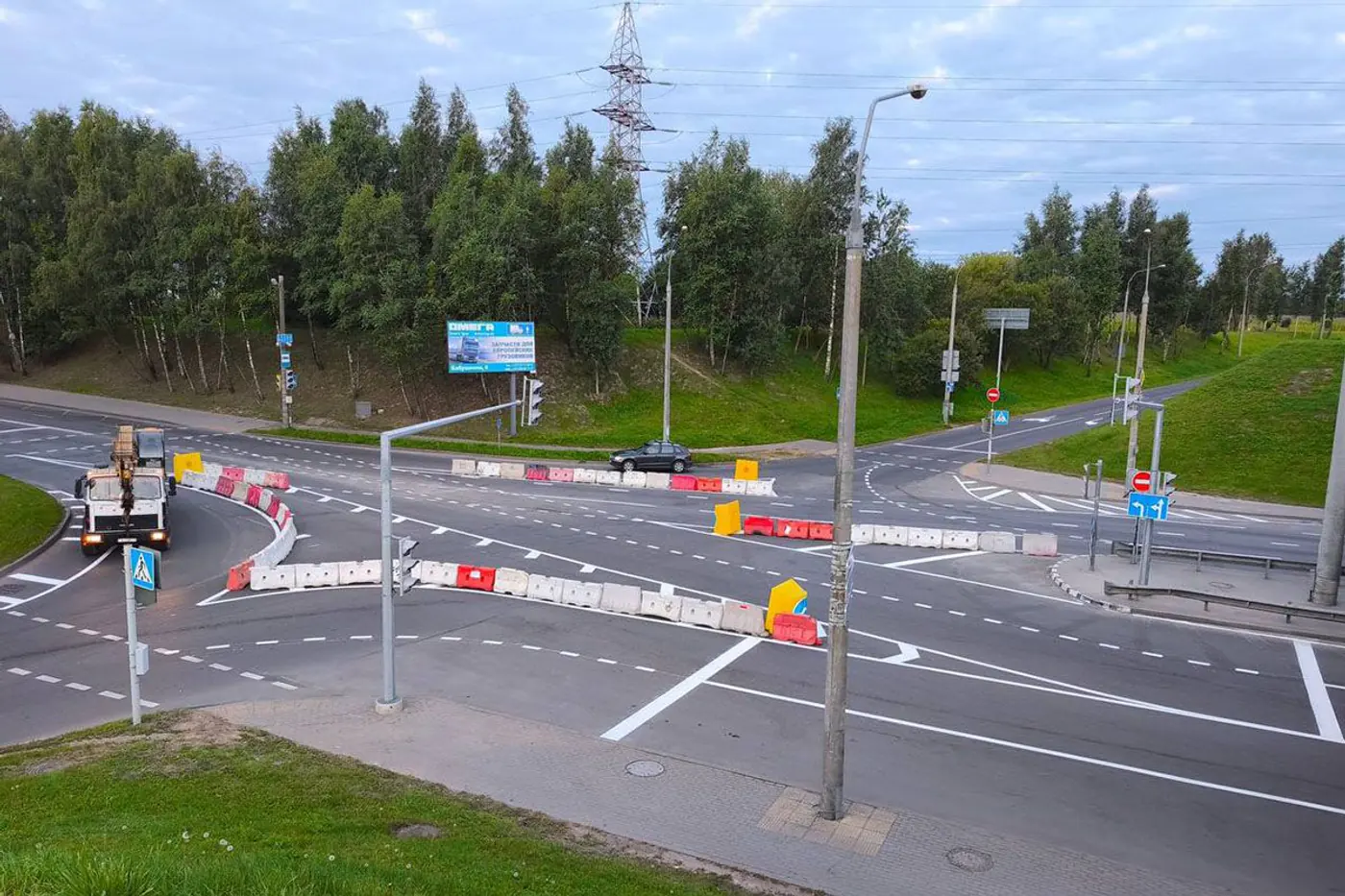В Минске появилась алмазная развязка. Как отреагировали водители