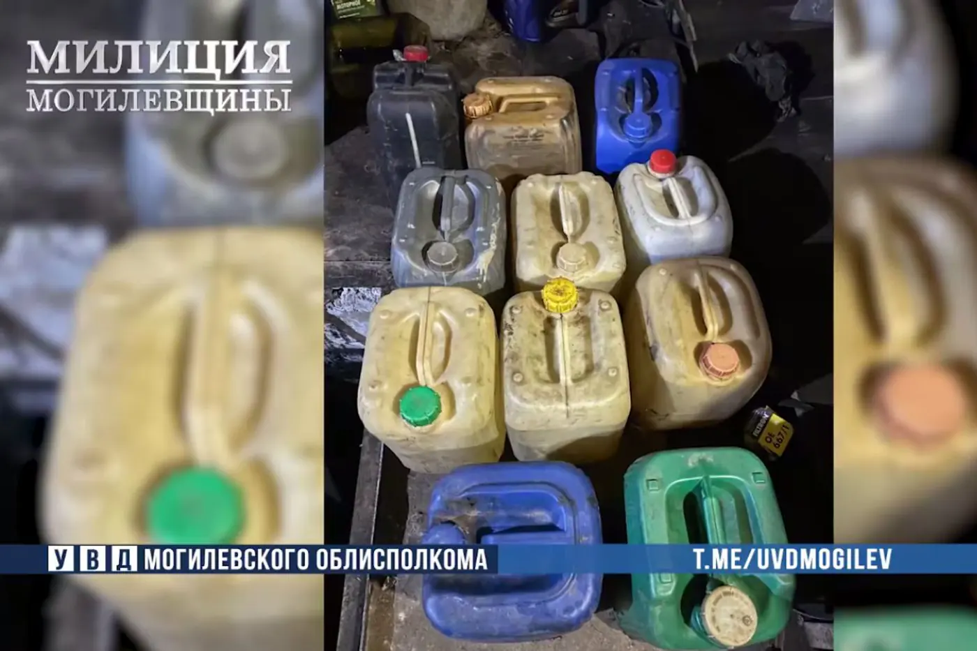 Машинист катка в Могилеве попался на хищении 400 литров горючего
