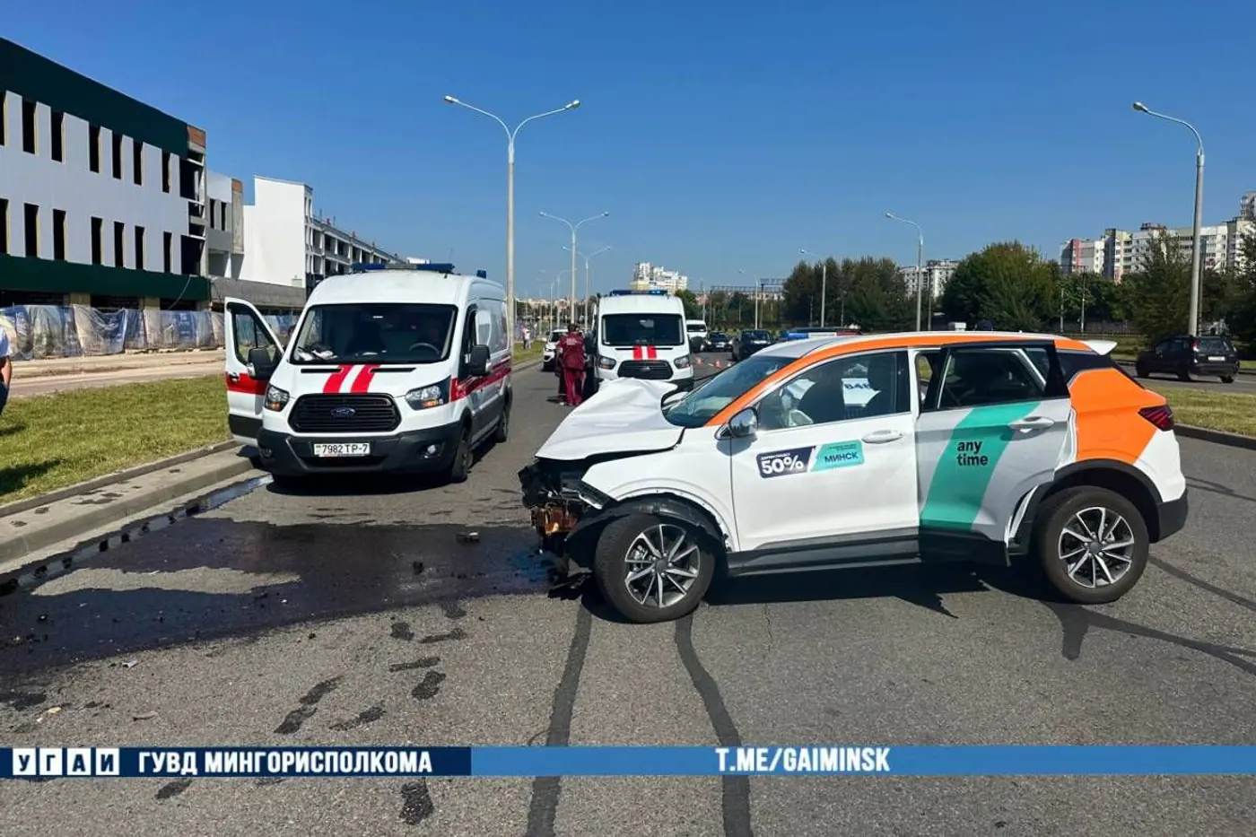 В Минске погибла пассажир каршеринга. Водитель потерял сознание?