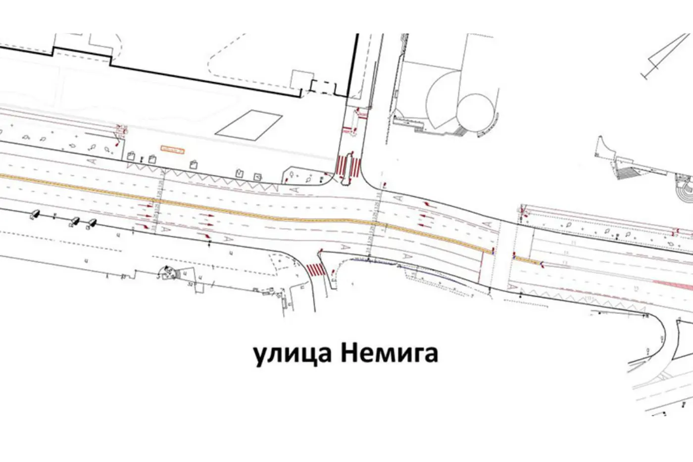 На Немиге изменят схему движения транспорта
