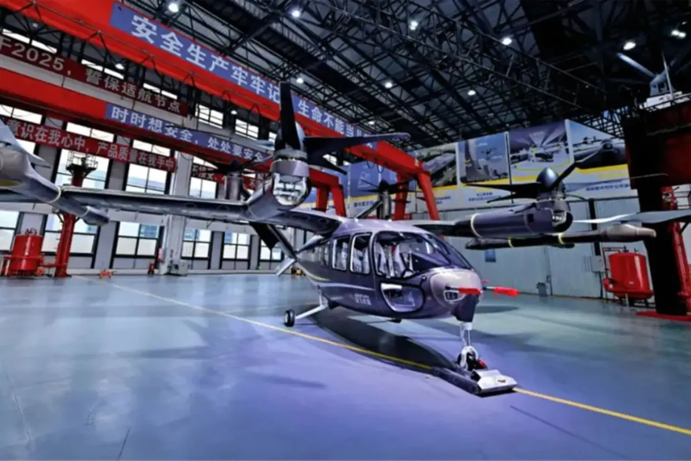 Geely показала eVTOL AE200-100 – шаг к летающим автомобилям