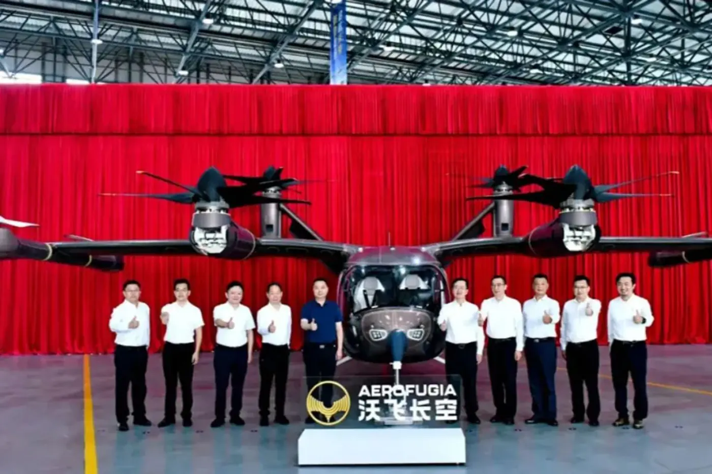 Geely показала eVTOL AE200-100 – шаг к летающим автомобилям