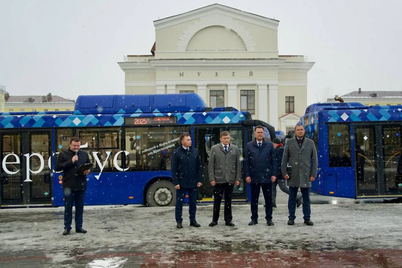 12 автобусов МАЗ на газу будут работать в Норильске